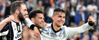 Copertina di Juventus-Monaco 2-1: Mandzukic e Dani Alves, poi accorcia Mbappe’. Bianconeri da record volano in finale di Champions