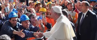 Copertina di Genova, il Papa incontra i dipendenti Ilva: “Lavoro per tutti, un assegno non risolve. La politica incoraggia chi specula”