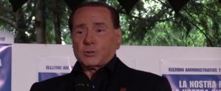 Copertina di M5S, Berlusconi: “Di Battista e Di Maio? Al massimo hanno fatto hostess allo stadio per le partite gratis”