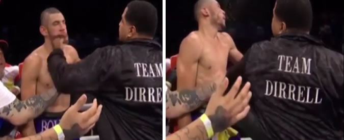 Copertina di L’allenatore sale sul ring e prende a pugni l’avversario. L’incontro di boxe finisce in rissa