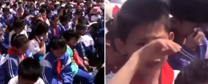 Copertina di Il discorso più commovente del mondo. Migliaia di bambini in lacrime per le parole di questo speaker