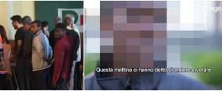Primarie Pd, il racconto del migrante: “Ci hanno portato ai seggi e fatto votare Renzi”