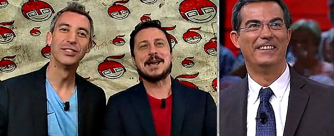 Copertina di Luca e Paolo: “Ad Assisi Grillo parlava con i lupi, la Raggi a Roma con in topi. Obama? È tornato in italia a riprendersi il portafoglio”