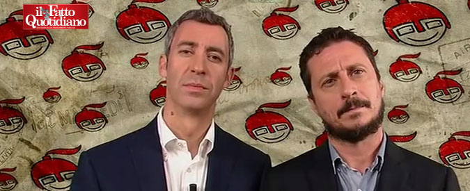 Copertina di Luca e Paolo: “Cocaina nei bagni di Palazzo Madama? Finalmente abbiamo capito a cosa serve il Senato”