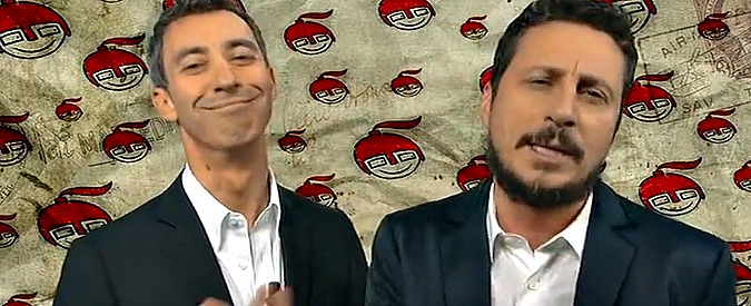 Copertina di Luca e Paolo e l’addio di Totti: “Ha confessato che adesso ha paura del futuro. La stessa cosa che Di Maio dice del congiuntivo”