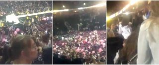 Copertina di Manchester, il panico nell’Arena. Folla in fuga dopo l’esplosione