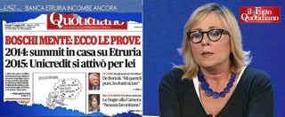 Copertina di Boschi, Meli (Corriere): “Il Fatto? Non lo leggo più, sto in cura disintossicante”. E litiga con D’Attorre (Mdp)