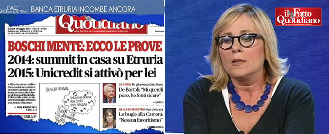Copertina di Boschi, Meli (Corriere): “Il Fatto? Non lo leggo più, sto in cura disintossicante”. E litiga con D’Attorre (Mdp)