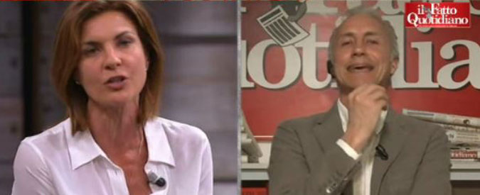 Copertina di Moretti (Pd) vs Travaglio: “Il Fatto? Schizzi di fango e fake news”. “Stiamo aspettando il topo killer di Roma”