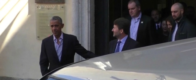 Copertina di Obama a Milano, Franceschini: “Affascinato dall’Ultima Cena. Innamorato dell’Italia”