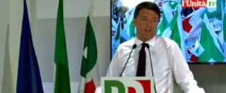 Copertina di Renzi: “Legge elettorale entro il 7 luglio. Non è l’ideale, ma ci sto”. Orlando: “Come spieghiamo l’alleanza con Berlusconi?”