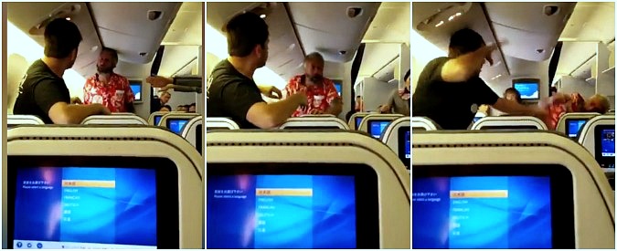 Copertina di Volano pugni, ma l’aereo non è ancora decollato. Americano arrestato per questa rissa a bordo