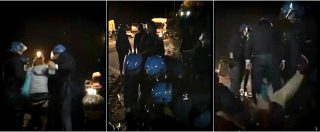 Copertina di Tap, blitz notturno per trasportare 11 ulivi. Manifestanti portati via di peso dalla polizia