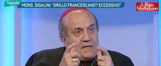 Copertina di M5s, monsignor Sigalini: “Movimento francescano? Grillo ha esagerato. Voucher? Errore eliminarli”