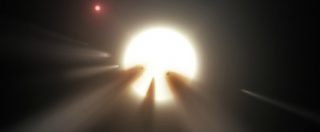 Copertina di Il mistero della “stella degli alieni”: torna a indebolirsi e mobilita gli astronomi