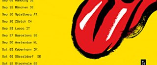 Copertina di Rolling Stones in concerto a Lucca. Il 23 settembre l’unica data italiana del tour