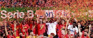 Copertina di Benevento, promozione storica in Serie A. Il Carpi si arrende a George Puscas