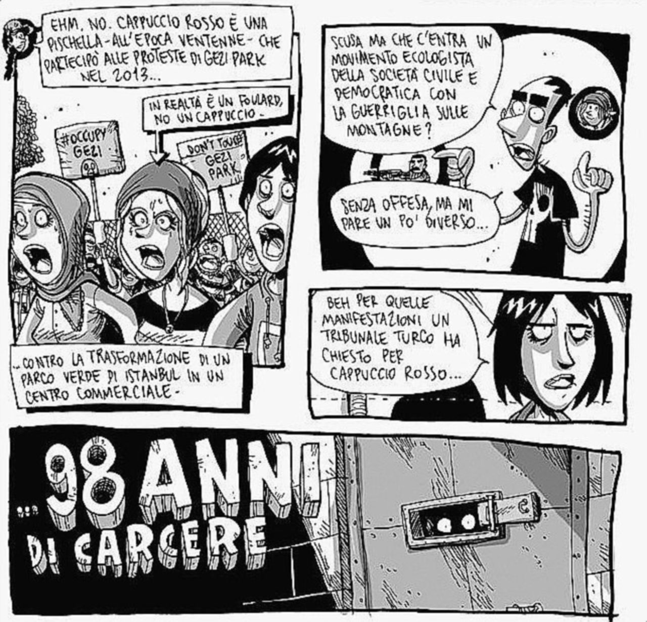 “Cappuccetto rosso” e il lupo cattivo di Raqqa “Cappuccetto rosso” e il lupo cattivo di Raqqa