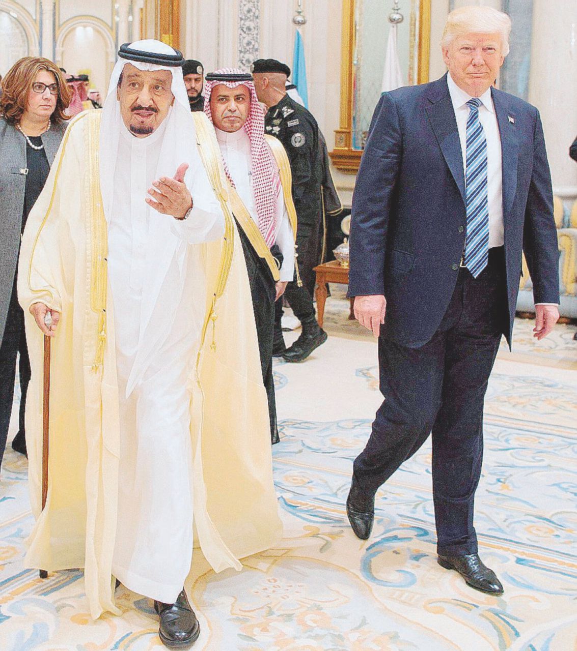 Alleato principale - Re Salman riceve Trump a Ryad il 21 maggio - Ansa Trump, petrolio e jihad la grande faida del Golfo