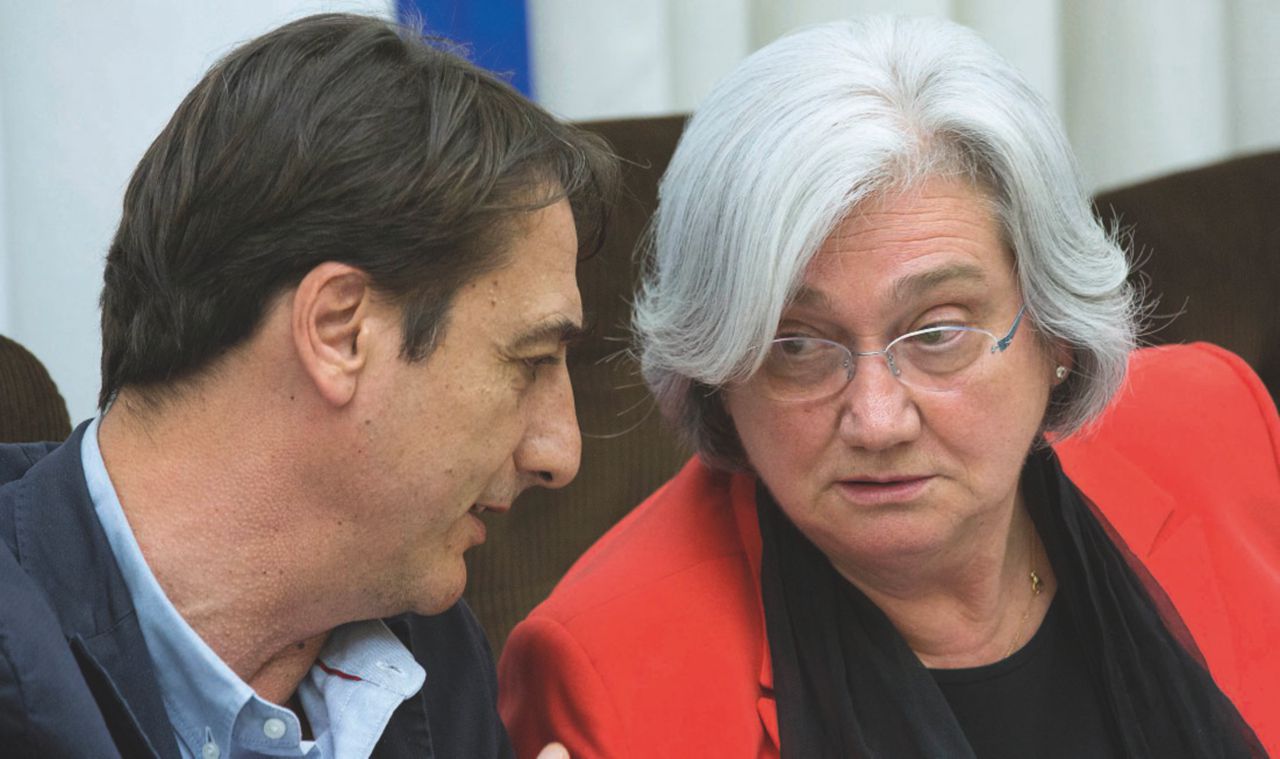 La presidenza - Claudio Fava e Rosy Bindi, al vertice della commissione - LaPresse L’Antimafia s’arrende: lascia gli impresentabili
