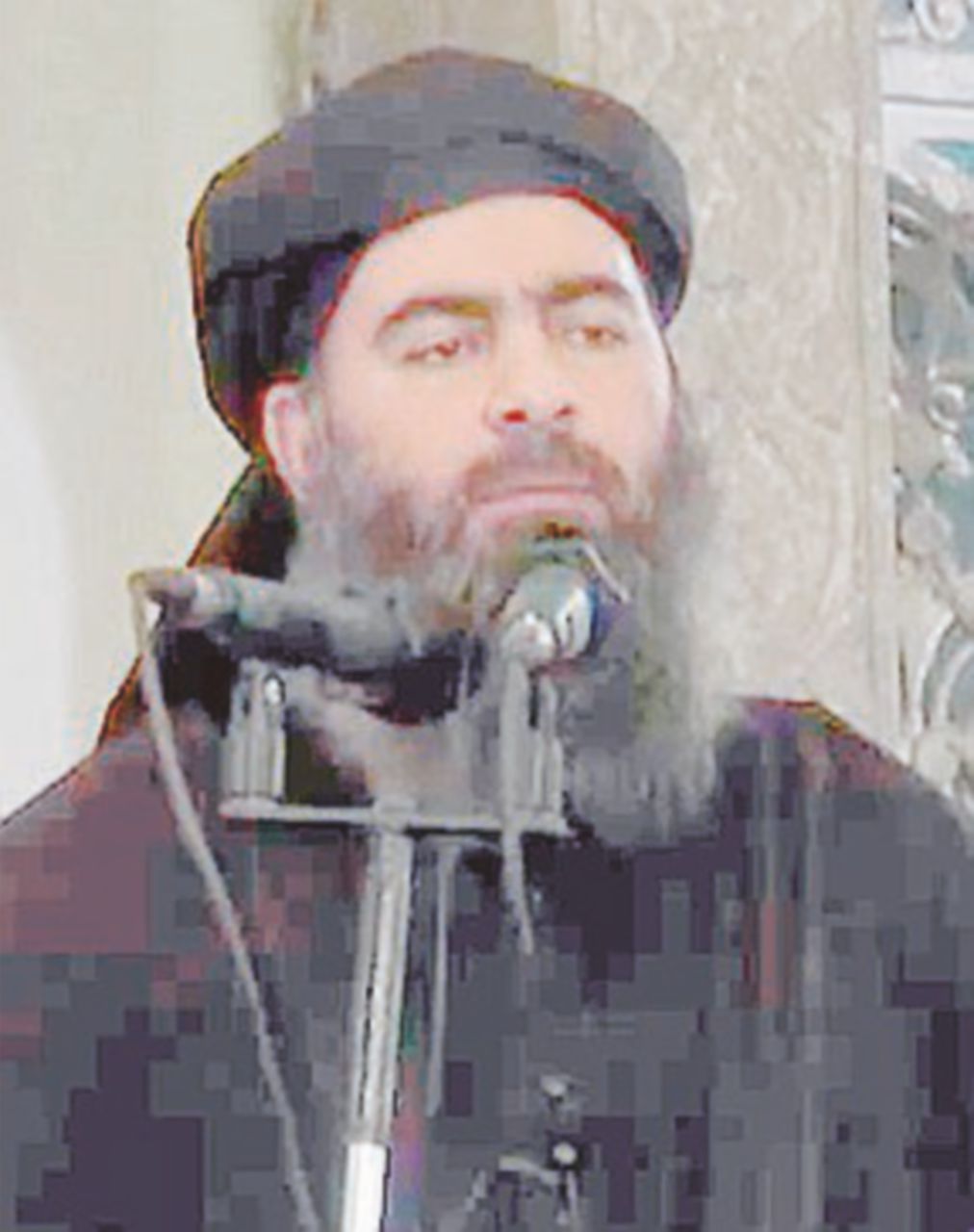 Già lontano - Il califfo Al Baghdadi - Ansa I curdi entrano nella capitale dell’Isis