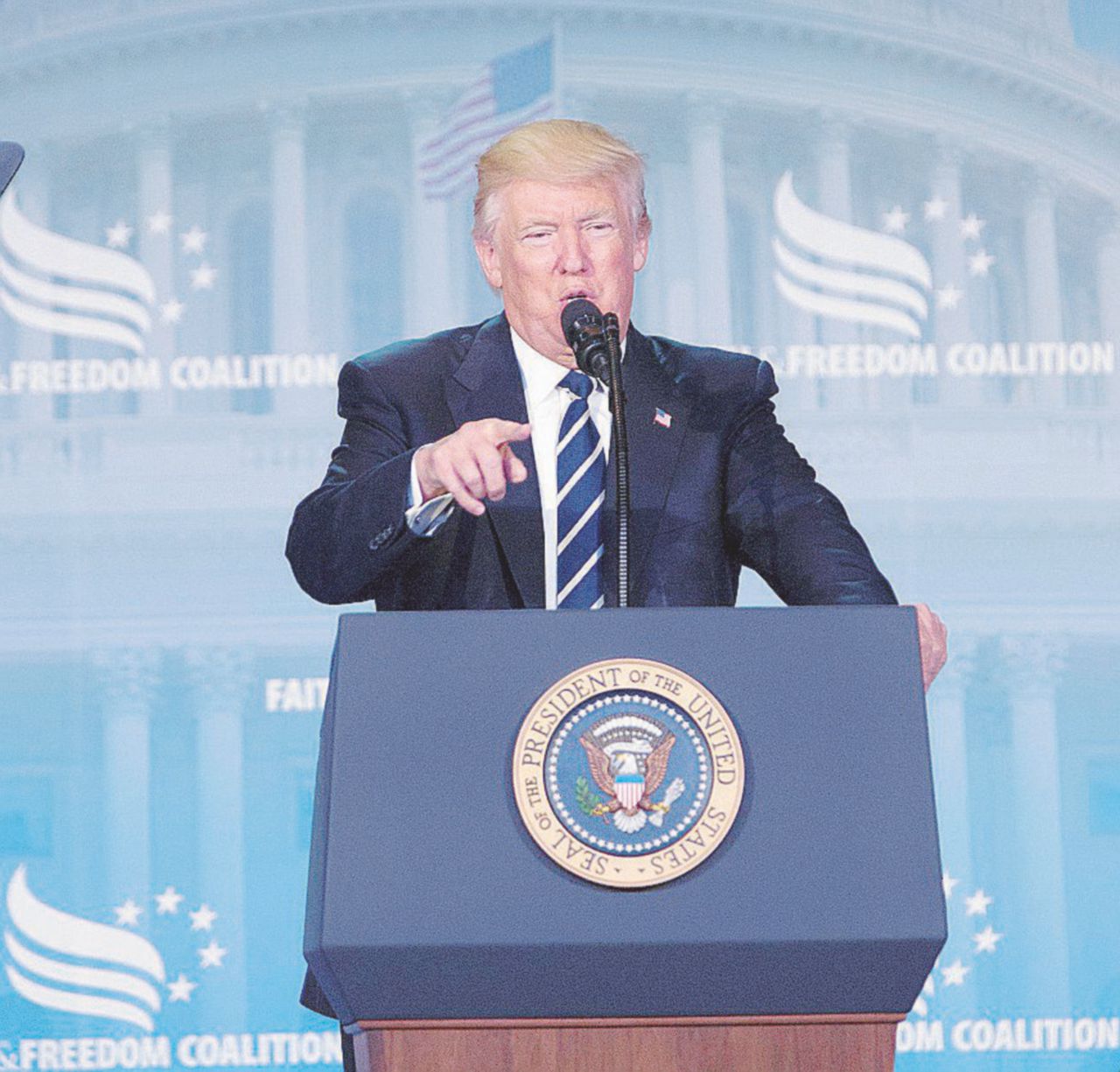 La politica in un tweet - Il presidente Donald Trump - Ansa Non è ancora il Watergate ma “gola profonda” c’è già