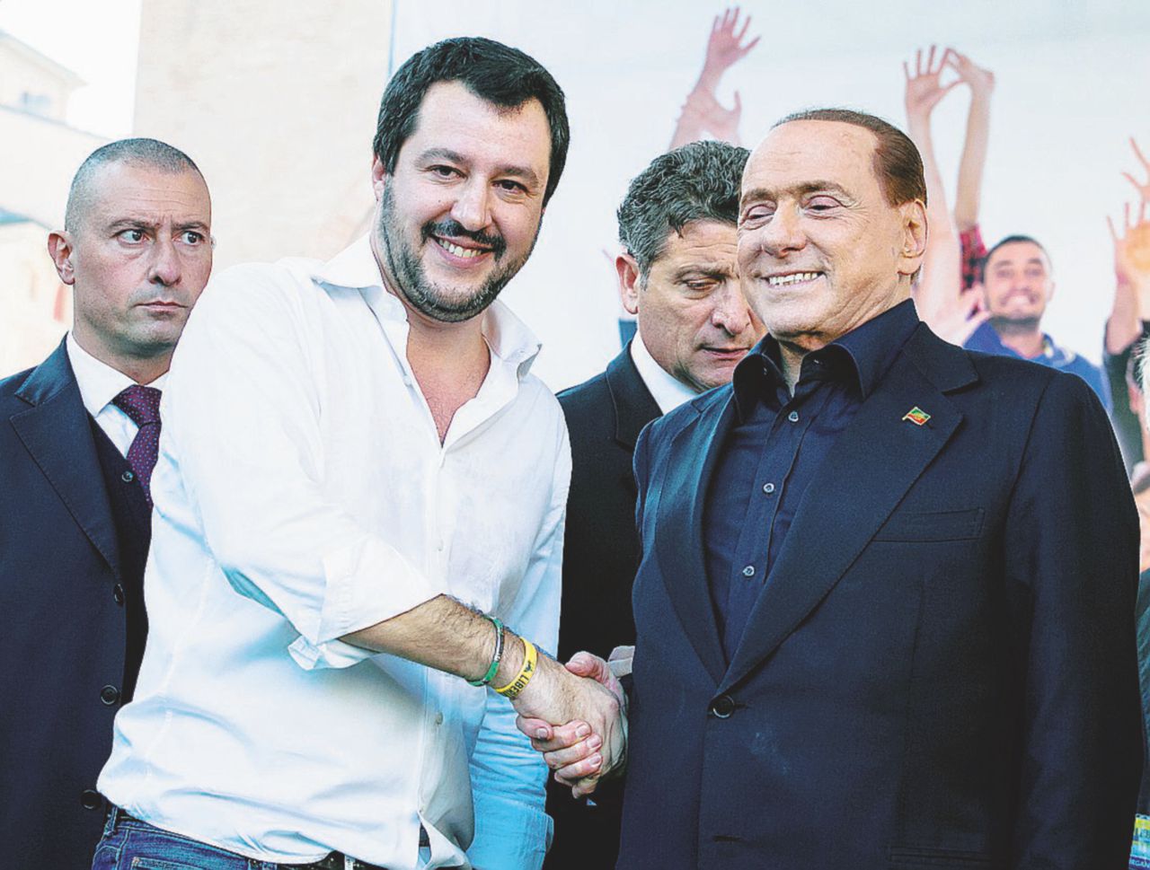 Vincitore - Matteo Salvini - LaPresse L’equivoco del B. “vincente”: la Lega sta per superare FI
