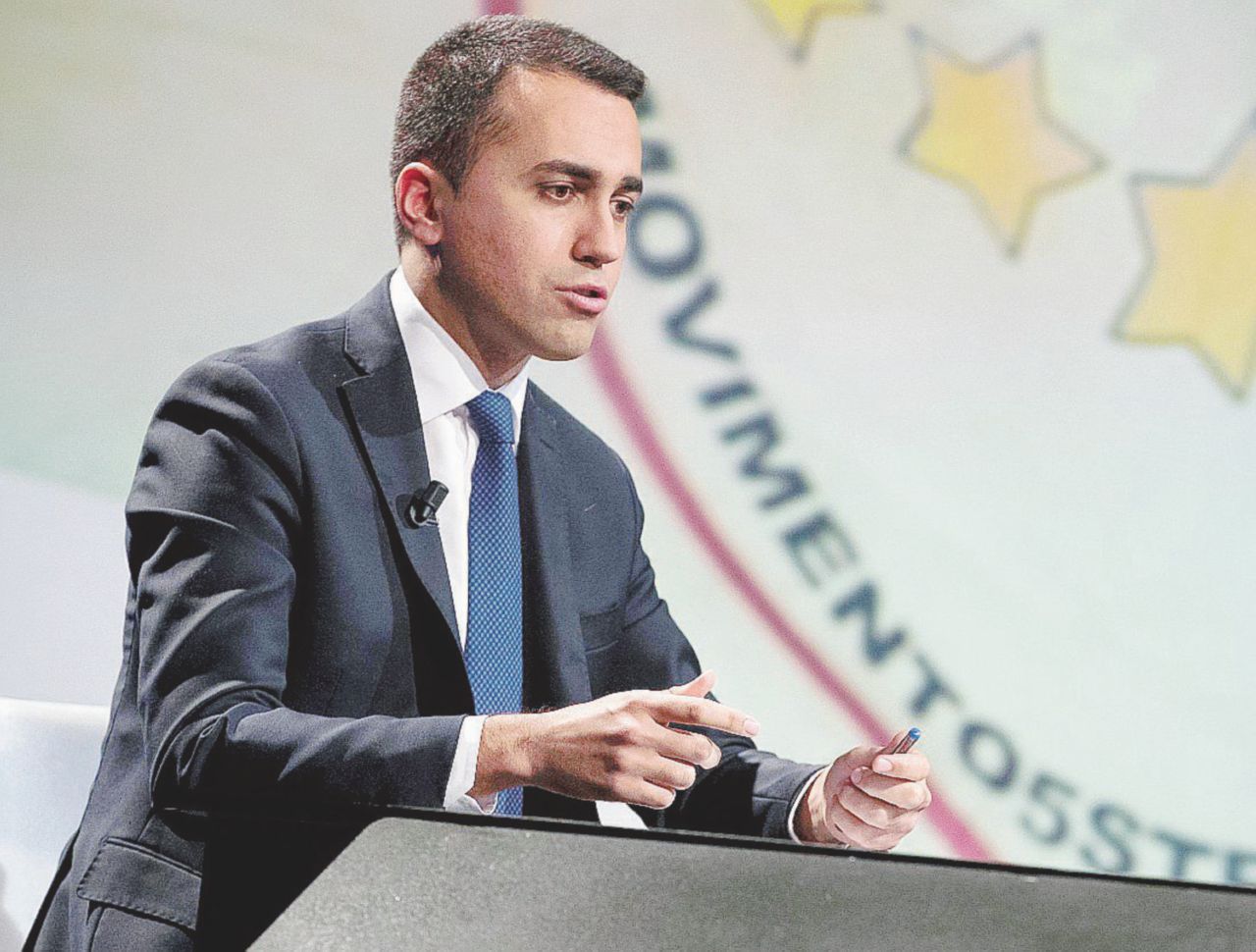 Il vicepresidente della Camera Luigi Di Maio No ius soli, sì all’Europa: destra moderata a 5 Stelle