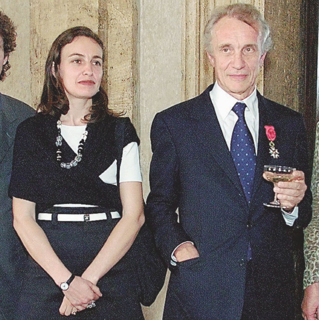 Tutto in famiglia - Giovanni Bazoli, presidente emerito di Intesa, con la figlia Francesca - LaPresse Ubi, chiesto il processo per Bazoli & family