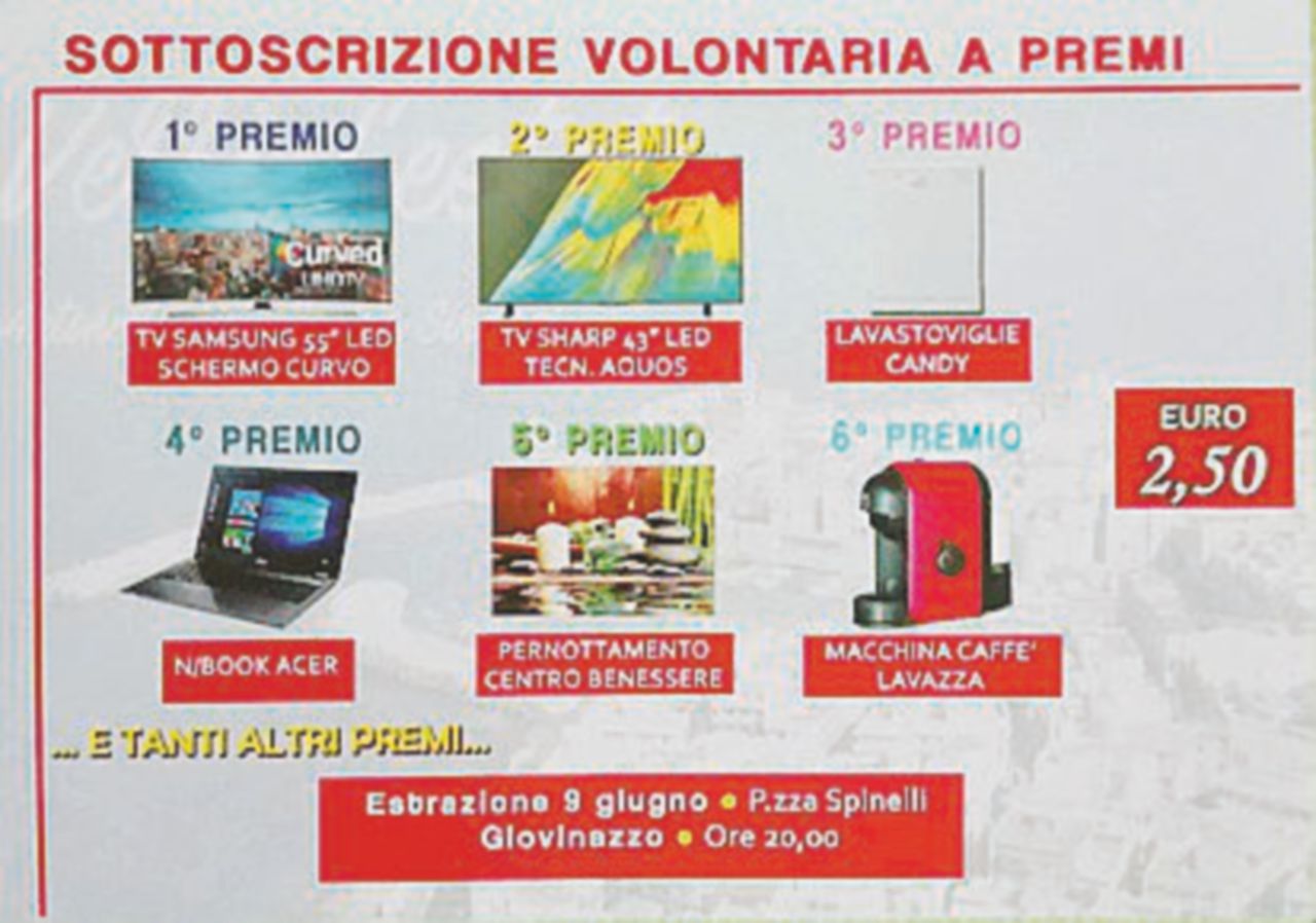 Il manifesto della lotteria - Facebook Bari, sostieni il Pd e vinci una lavastoviglie