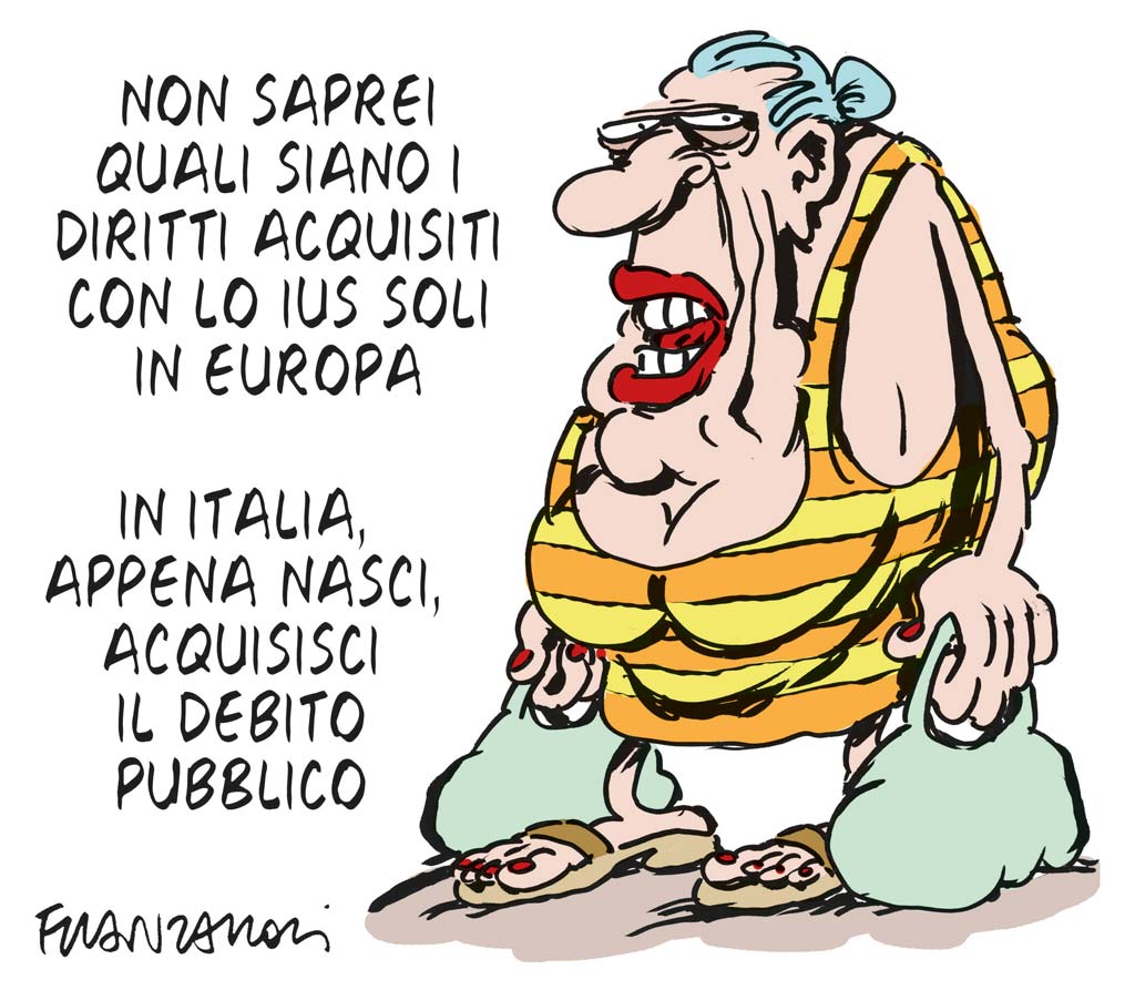 Copertina di vignetta di franzaroli