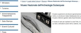 Copertina di Musei, il fantasma di quello dell’archeologia subacquea a Grado: dopo 25 anni è solo sul sito