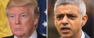 Copertina di Londra, il sindaco Khan chiede al governo di annullare la visita di Trump: “Fa il gioco dell’Isis. È da ignorante”
