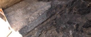 Copertina di Roma, scoperta una ‘nuova Pompei’ durante gli scavi per la Metro C: trovati anche cane e solaio ligneo carbonizzato