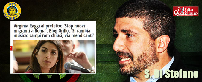 Copertina di Migranti, Di Stefano (Casapound): “Brava Raggi, ha stessa nostra posizione. Ma non farà nulla. M5s accozzaglia di comunisti”