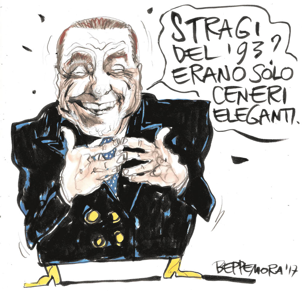 Copertina di La vignetta di Beppe Mora