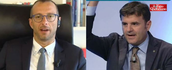 Copertina di Ius Soli, Ricci (Pd) vs Centinaio (Lega): “Vergognati, vieni in tv a fare la vittima”. E il leghista lo manda a quel paese
