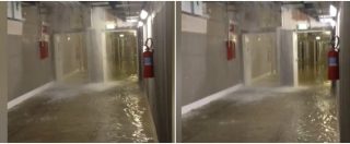 Copertina di Bergamo, l’ospedale inaugurato 5 anni fa si allaga dopo il temporale. M5S: “Maroni se ne occupi”