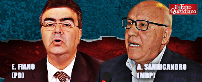Copertina di Legge elettorale, Sannicandro (Mdp) vs Pd, M5s, Fi e Lega: “Ladroni di democrazia”. È bagarre con Fiano