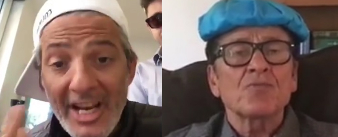 Copertina di Botta e risposta social tra Fiorello e Gianni Morandi: “Sei vecchio, arrenditi”. “Che mi tocca fare per volare”