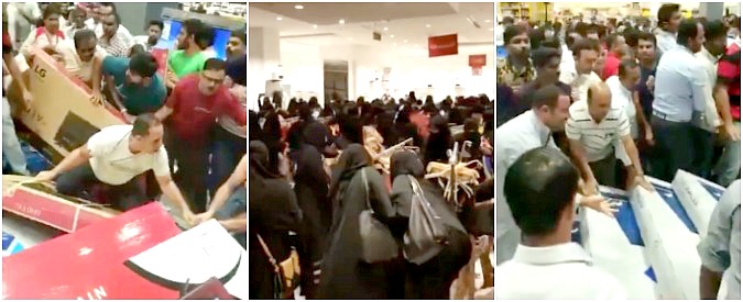 Copertina di Tutto gratis per 30 minuti, nel centro commerciale si scatena l’inferno. L’iniziativa per celebrare l’inizio del Ramadan