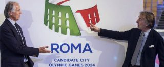 Copertina di Roma 2024, restano solo le grane: gara per la cerimonia di presentazione del logo fu affidata 24 ore dopo l’evento