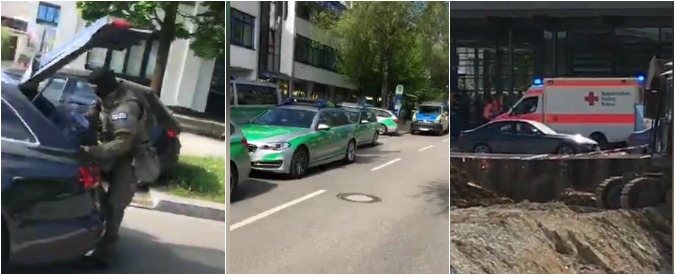 Copertina di Monaco, spari in una stazione della metro: 4 feriti. L’impressionante dispiegamento di forze e i soccorsi