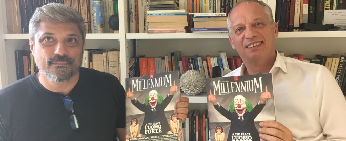 Copertina di FqMillennium, sabato in edicola il secondo numero. Gomez: “Vi sveliamo la macchina del consenso di Putin”