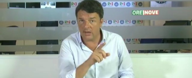 Copertina di Renzi in rassegna stampa attacca il Fatto e Massimo Fini: ‘Non saremo mai come loro’