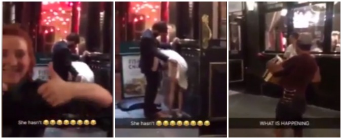 Copertina di Fish, chips and sex… dopo il pub la coppia non si trattiene: sesso orale in pubblico