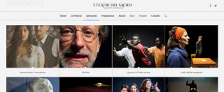 Copertina di I Teatri del Sacro, ad Ascoli il festival laico che parla alle coscienze