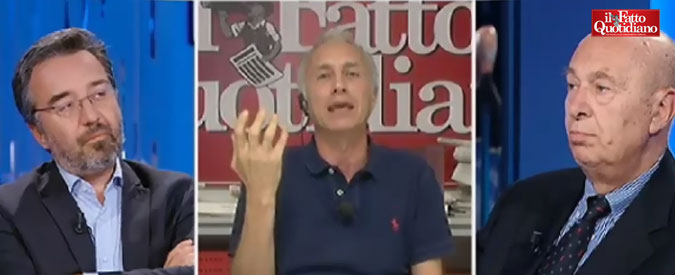 Copertina di Consip, Travaglio: “E’ un caso grave. Che differenza c’è tra mafia e politica, se Marroni fa il suo dovere e viene fucilato?”