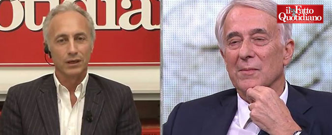 Copertina di Pisapia: “Prodi candidato premier centrosinistra? Ci metterei la firma”. Travaglio: “Ha quasi 80 anni. Così Berlusconi stravince”