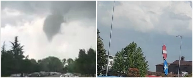 Copertina di Tromba d’aria nel bresciano: la furia del vento spazza via il tetto